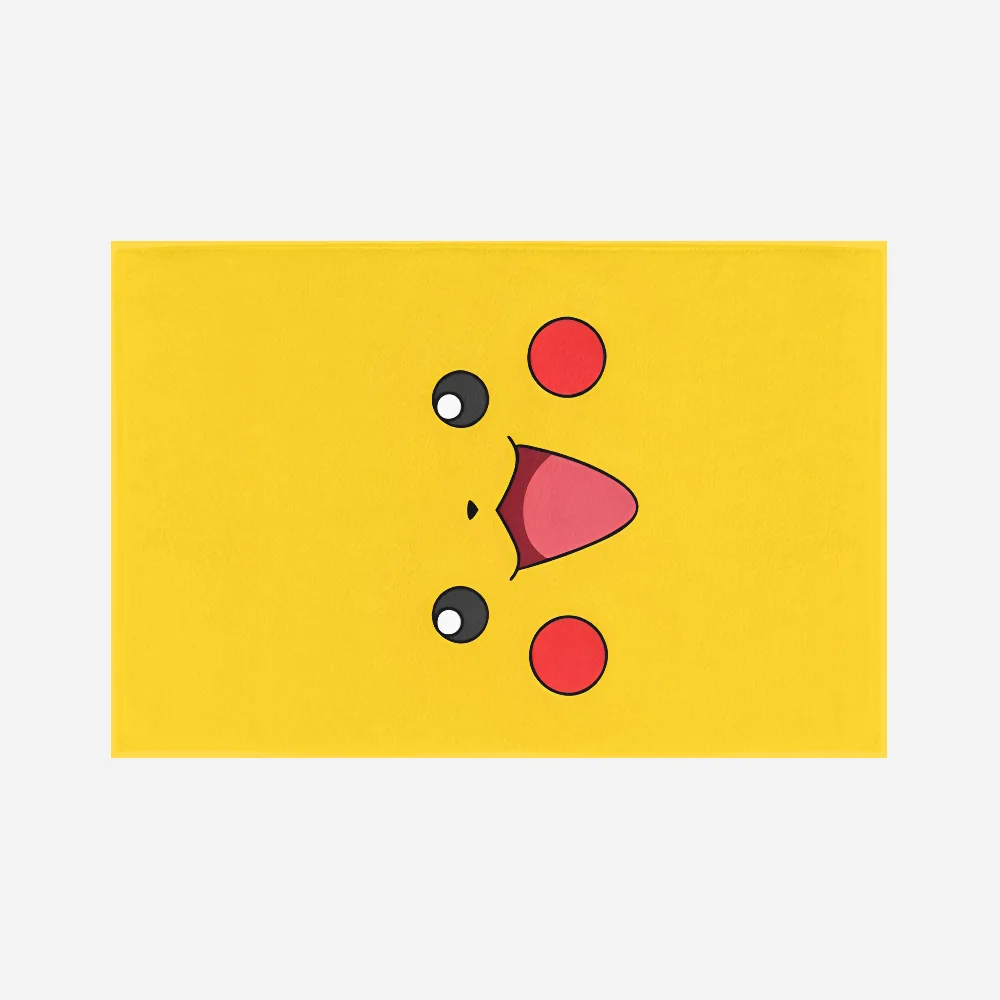 Cute P-Pikachu Towel Towel Large Beach Towel xxl Towels Absorbent Quick-drying soft yoga Swimming resorts Hiking towels 3