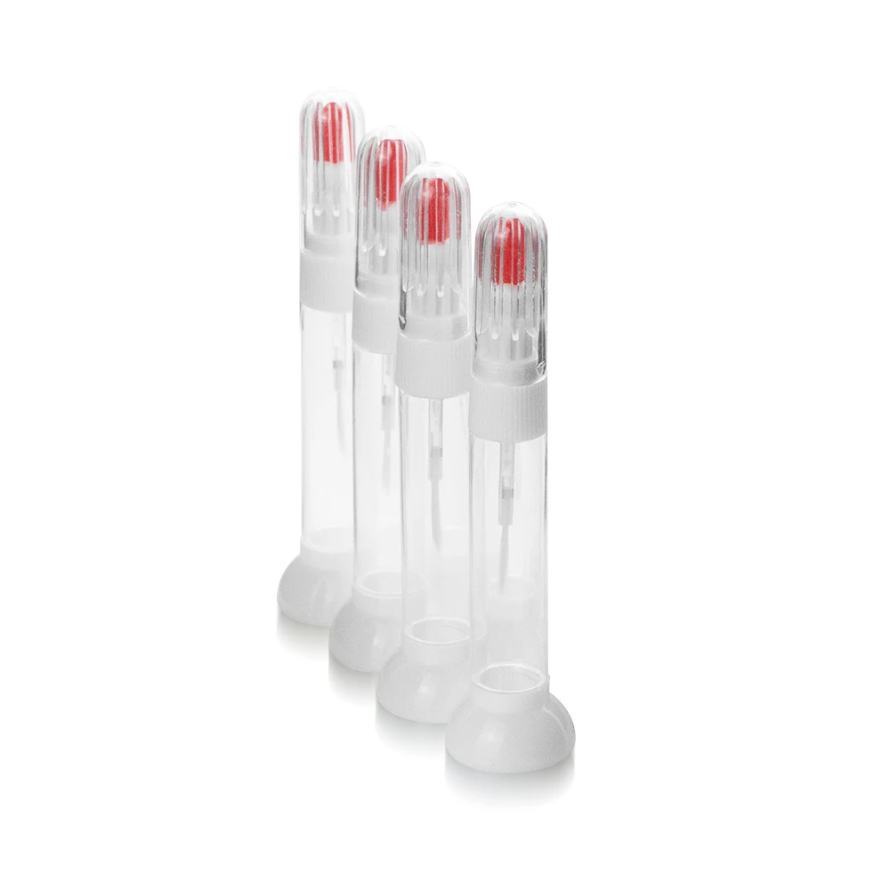 100pcs/lot (without printing) Kimcci Dotted Pen+Drawing Pen Nail Art Tools 2 IN 1 Needle Brush Dual-use  Empty Bottle 2