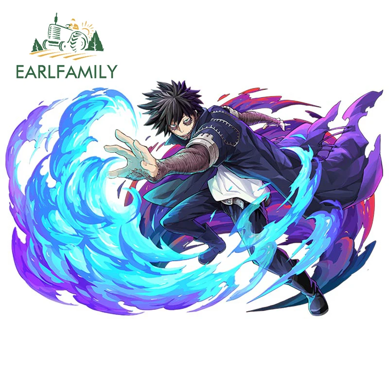 Наклейка на окно автомобиля EARLFAMILY 13 см х 11 7 Dabi креативные автомобильные Стикеры