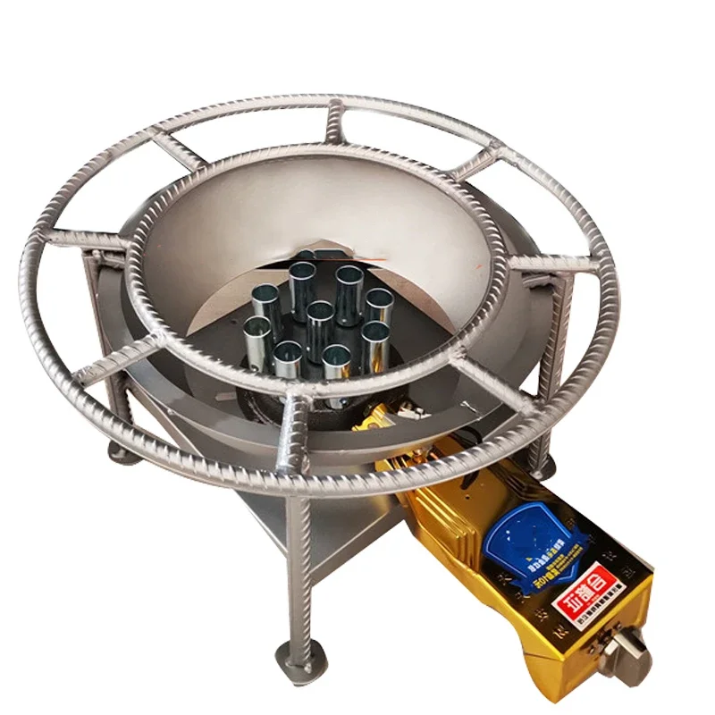 50 Models Of 9-Head Energy-Saving Stoves Liquefied Petroleum Gas Natural Gas Low Soup Stove Small Commercial Short Foot Stove 2