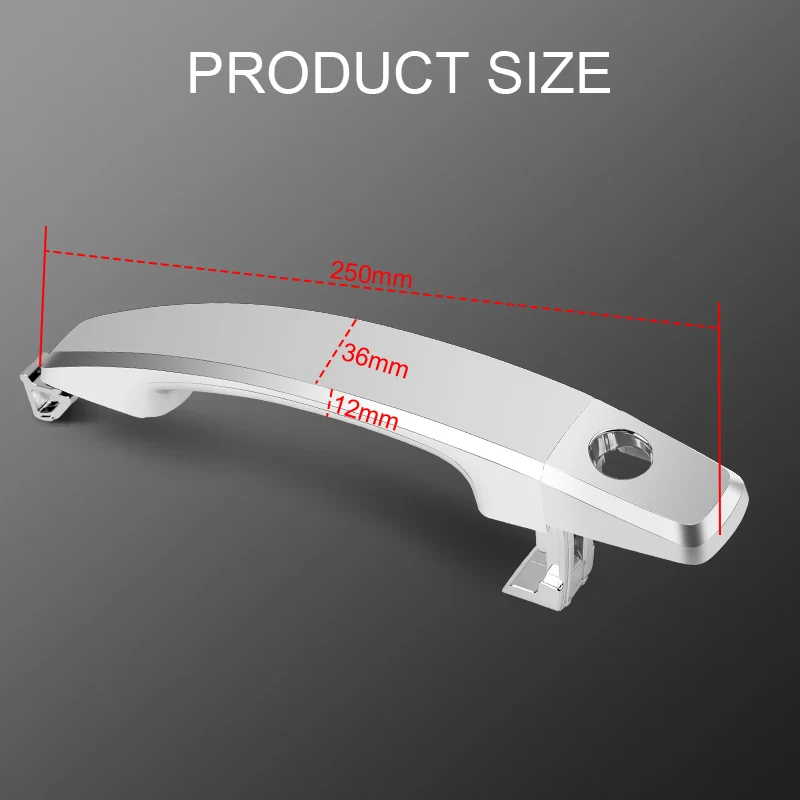 Maniglia Porta Esterna Anteriore Destra Per Nissan Juke (2010-2019) – Ricambio Con Numeri OEM 80644-1FA5A - 2