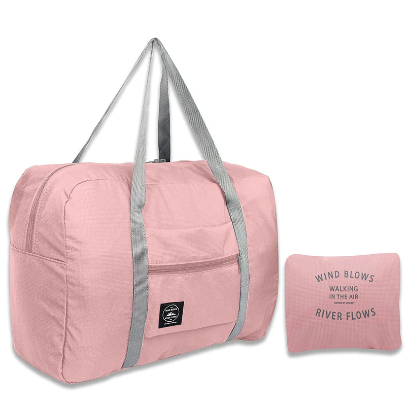 Nylon Foldable Travel Bag Unisex Large Capacity Luggage Women Waterproof Handbags Men