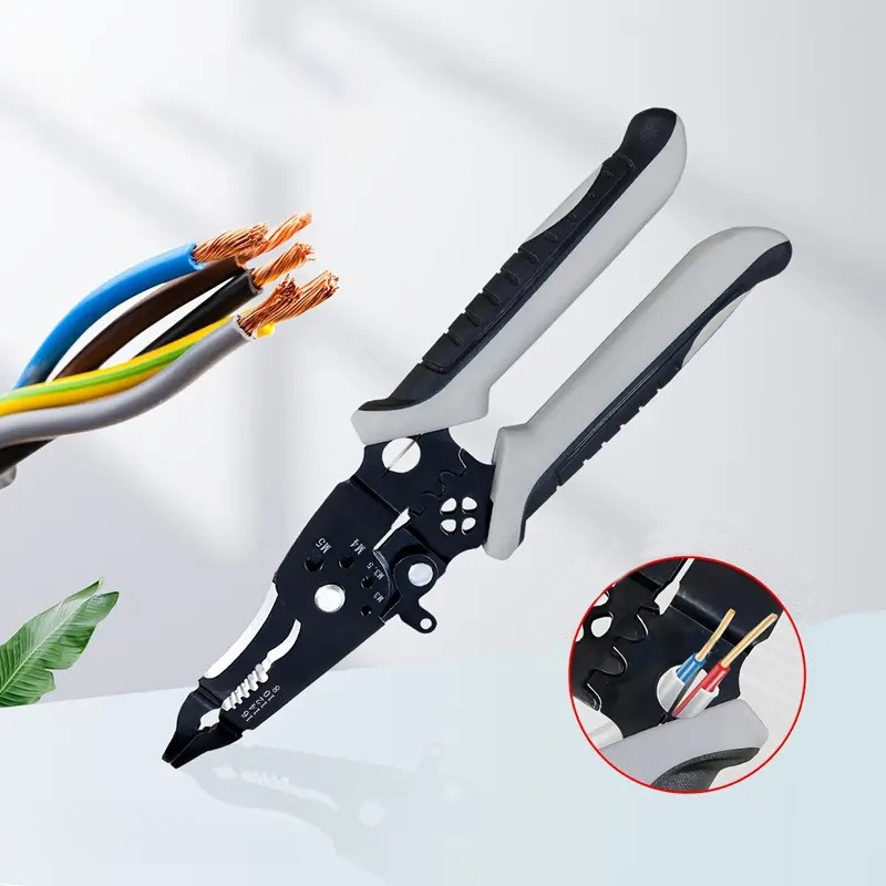 Portable Storage Multifunctional Electrician Wire Stripping Pliers Multi-pliers Crimping Multi-pliers Hand Tools