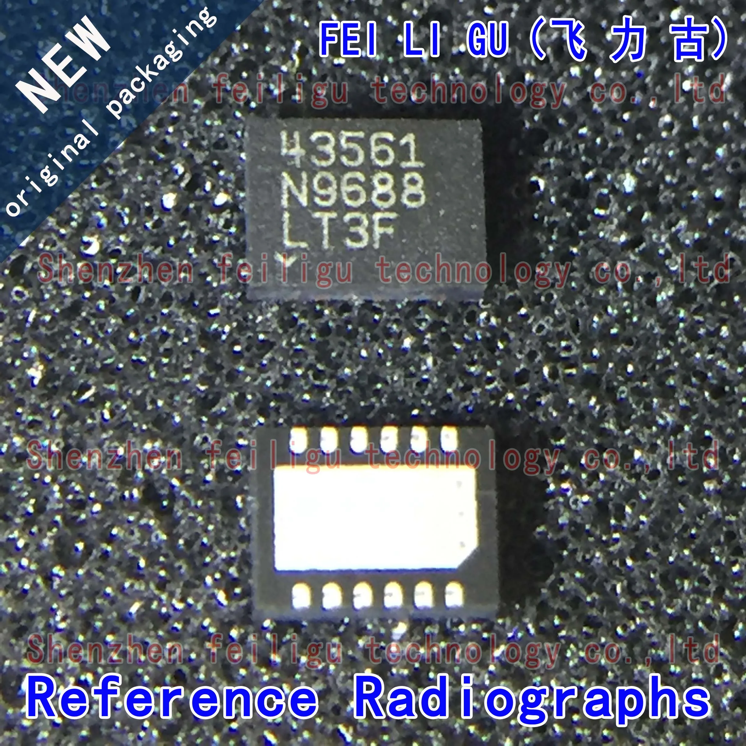 1~30PCS 100% New Original LT4356IDE-1#TRPBF LT4356IDE-1 LT4356IDE LT4356 Silkscreen 43561 QFN12 Surge Suppressor Chip