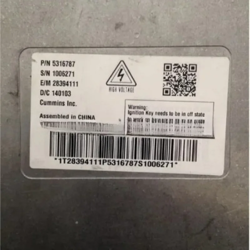 커민스 ECU Isbe5.9 Isc8.3 엔진 전자 제어 모듈 ECM 컴퓨터 보드 5316787 4963807 디젤 엔진용 교체품