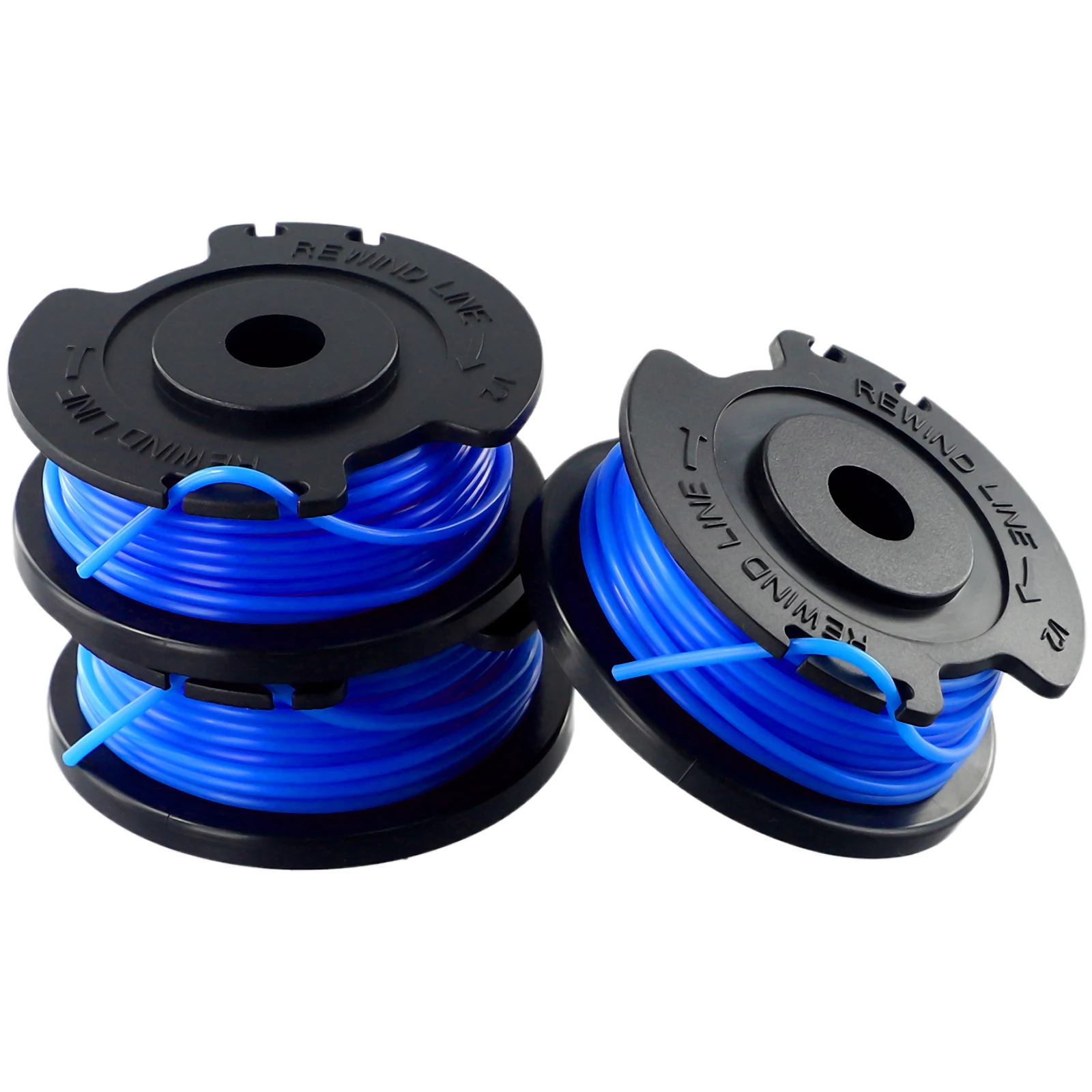 

Lawn Trimmer Accessories For Greenworks Single Thread Line Spools For Greenworks Tool-free 3pcs G24LT25 G24LT G24LT28 G24LT30M