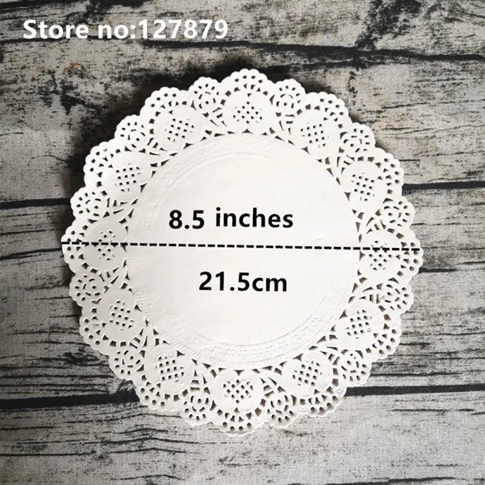 100 Pcs 4inch 10cm White Round Lace Paper Doilies / Doyleys,Vintage  Coasters / Placemat Craft Wedding Christmas Table Decoration - AliExpress