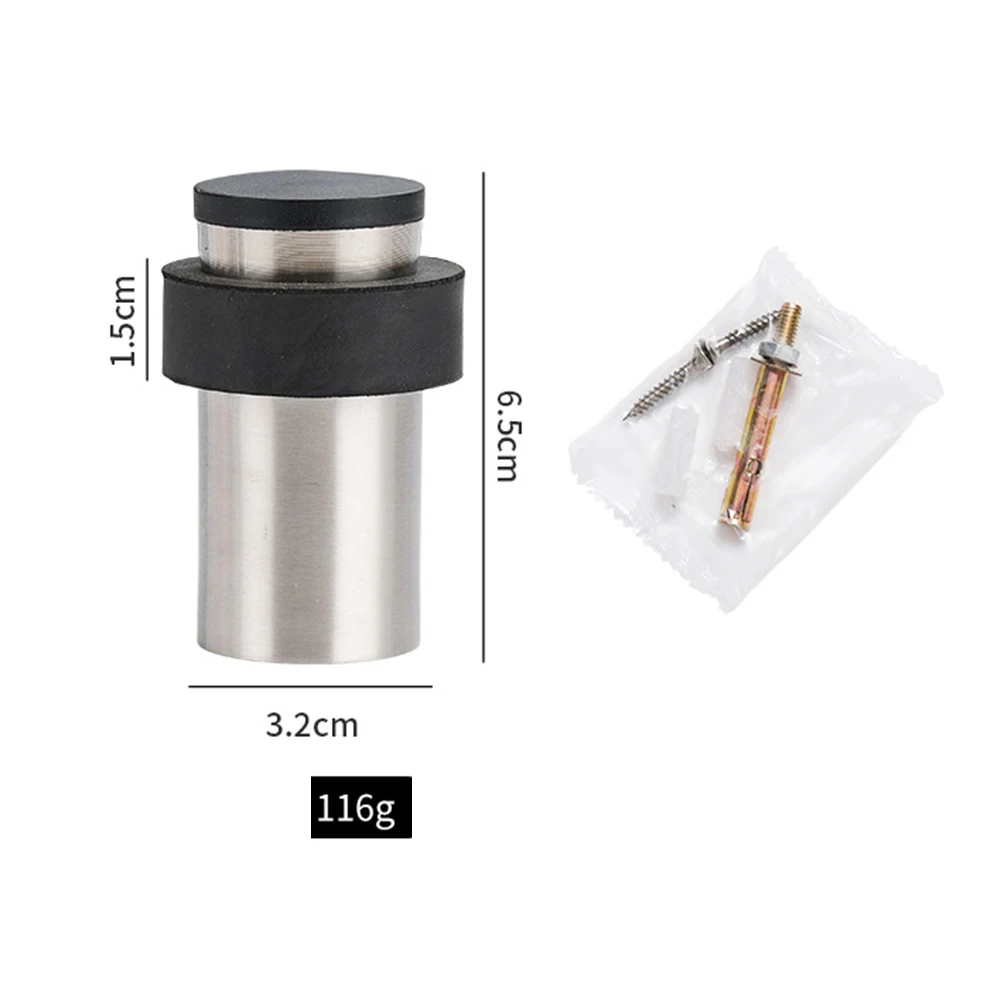 46/60/80mm Anticollision Door Stopper Stainless Steel Door Protective