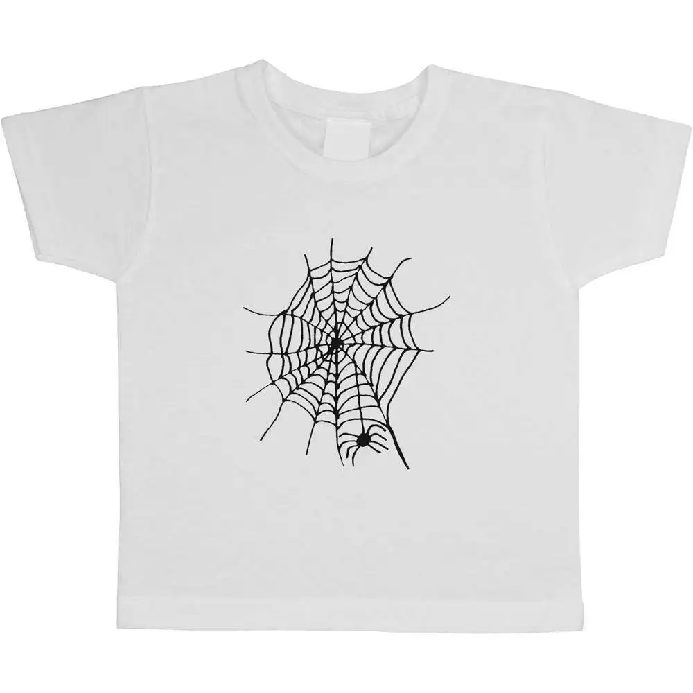 

Детские/Детские футболки Spider Web', высококачественные летние футболки из 100% хлопка с короткими рукавами для мальчиков и девочек с героями мультфильмов