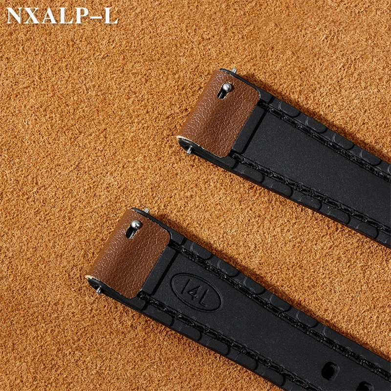 Elegant Silicone Leather Small Wristband - Women's Universal Watch Strap Accessory