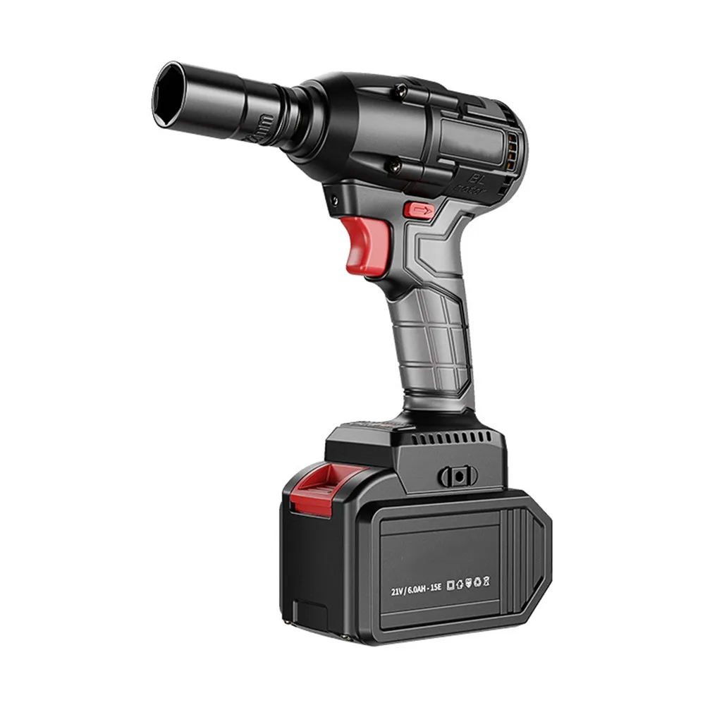 

Brushless Electric Wrench, Lithium Battery Wrench, Auto Repair Impact Gunner, Electric Drill Power Tool 전동임팩 מברגה 임팩트 전동 드라이버