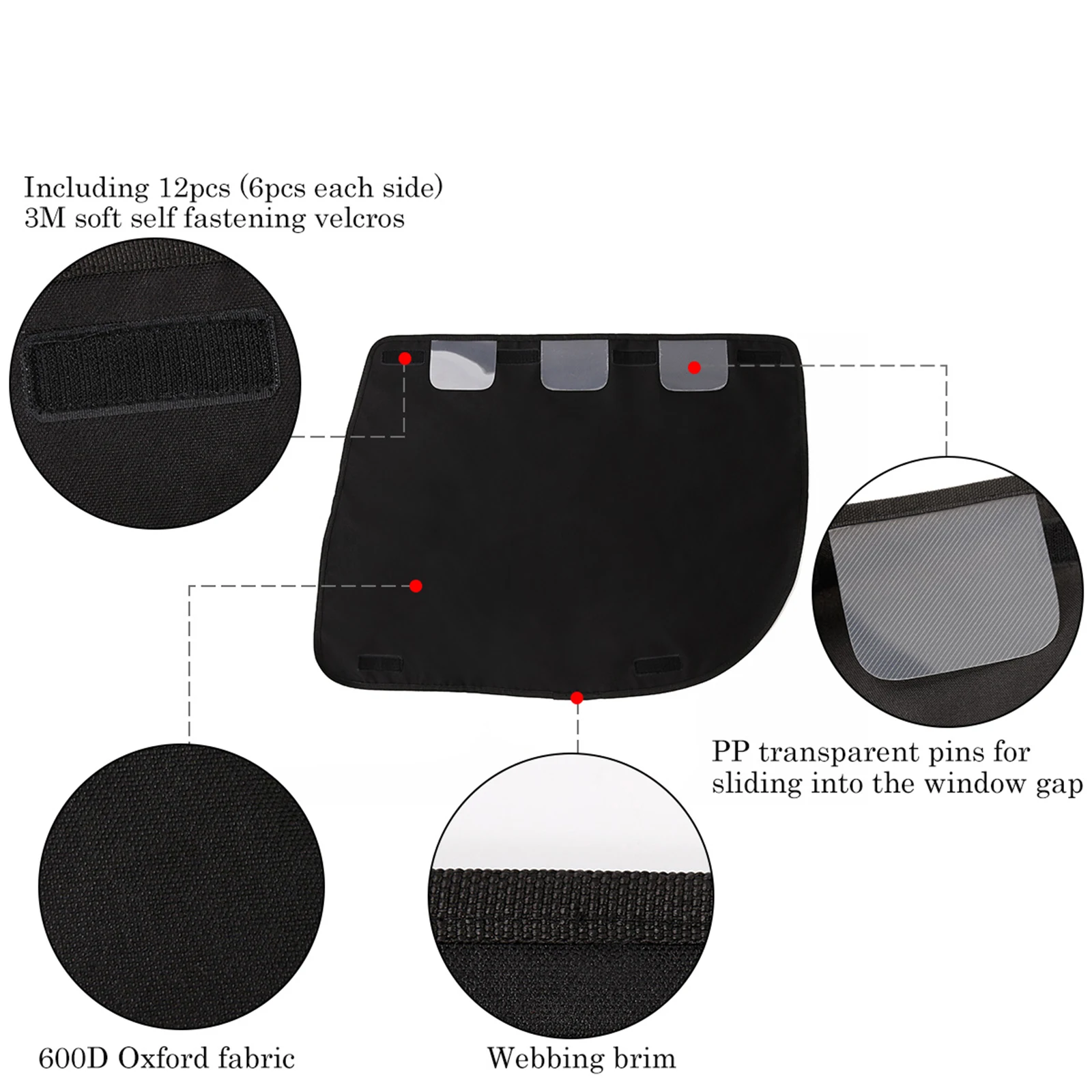 2-Pack Car Door Protectors For Dogs - Waterproof, Scratchproof Covers 27"x22", Machine Washable, Interior Door Guard