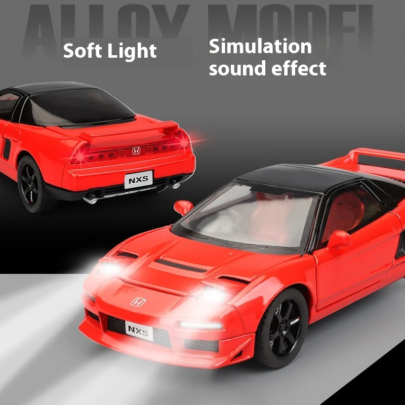 1:32 Honda Acura NSX NA1 Supercar Racing Sports Couple Alloy