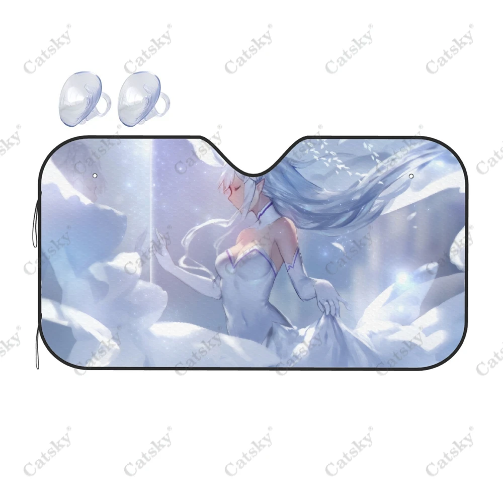 

Автомобильный солнцезащитный козырек на лобовое стекло Emilia Re Zero