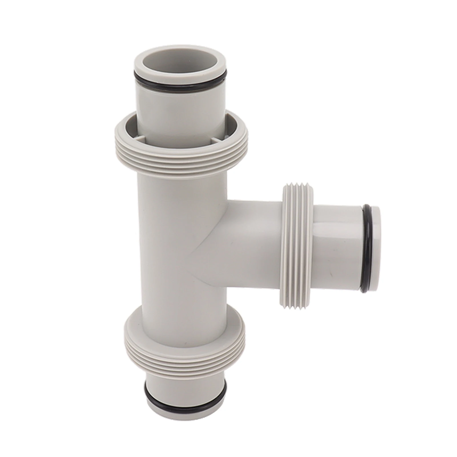 Swimming Pool Accessory Split Hose Plunger Valve 2 in 1 with 3 Washers