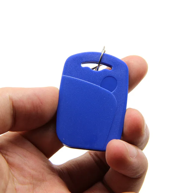 10pcs 2 In 1 Dual Chip Frequency RFID Keyfob 125KHZ T5577 +13.56MHZ UID Rewritable Composite Access Control Key Tags IC+ID 4