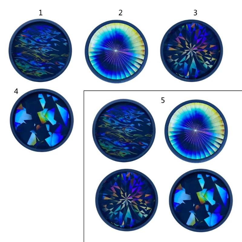 Resin Molds Light Christmas Snowflake Silicone Mold Dropship silicone holographic pendant mold rainbow light effect snowflake keychain pendant resin mold christmas charm mold dropship