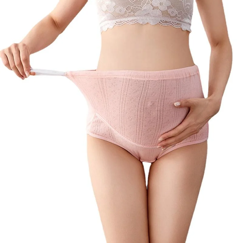 100 Cotton Maternity Panties High Waist Adjustable Belly Underwear Clothes  for Pregnant Women Pregnancy Briefs - AliExpress