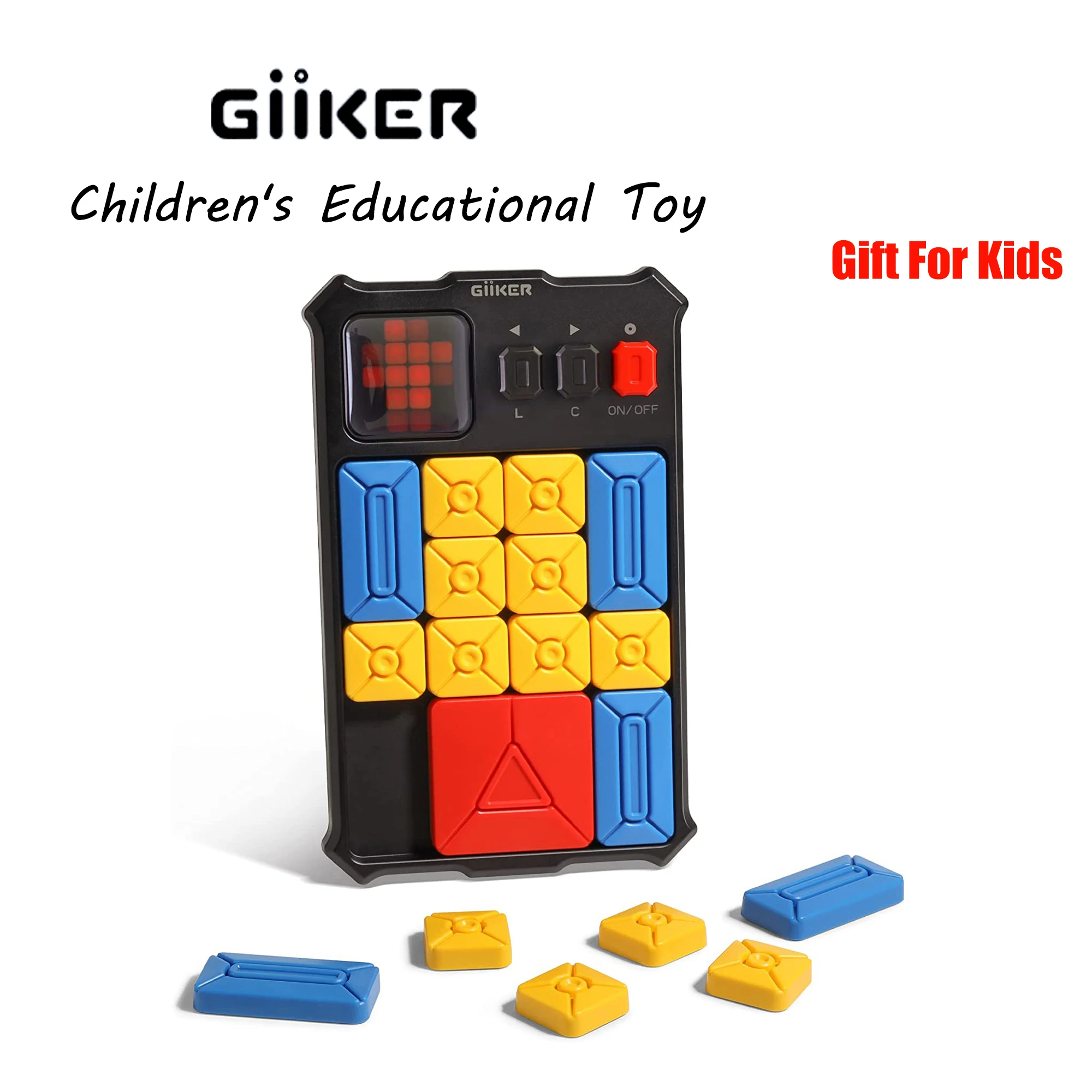 

Игра Giiker Super Slide Huarong Road с умным датчиком, 500 + выровненные задачи, головоломки, интерактивные игрушки-антистресс