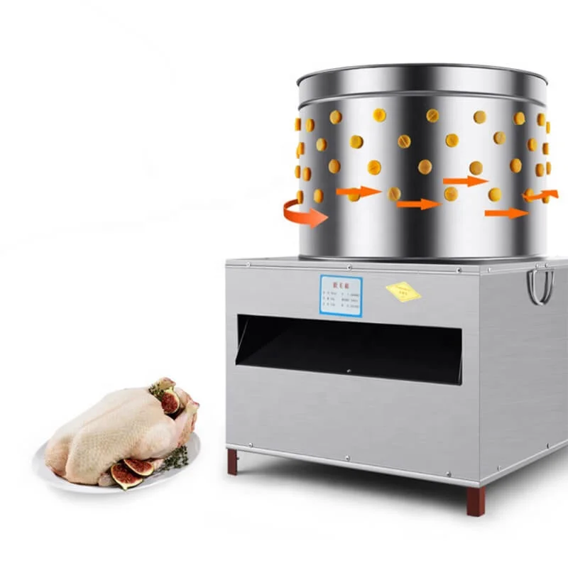 High Speed Poultry Plucker/ Chicken Drum Plucking Machine/ Quail Pigeon