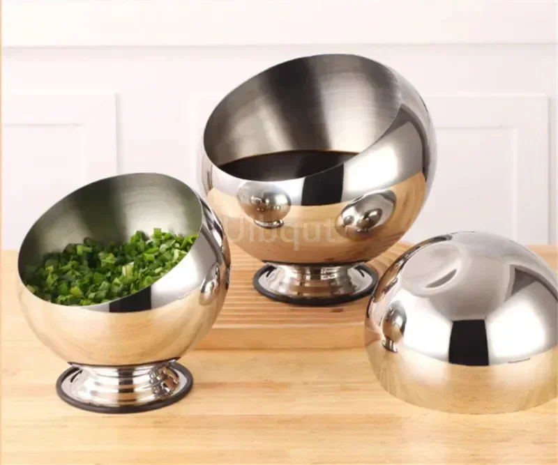 Premium Stainless Steel Sauce Bowl with Lid