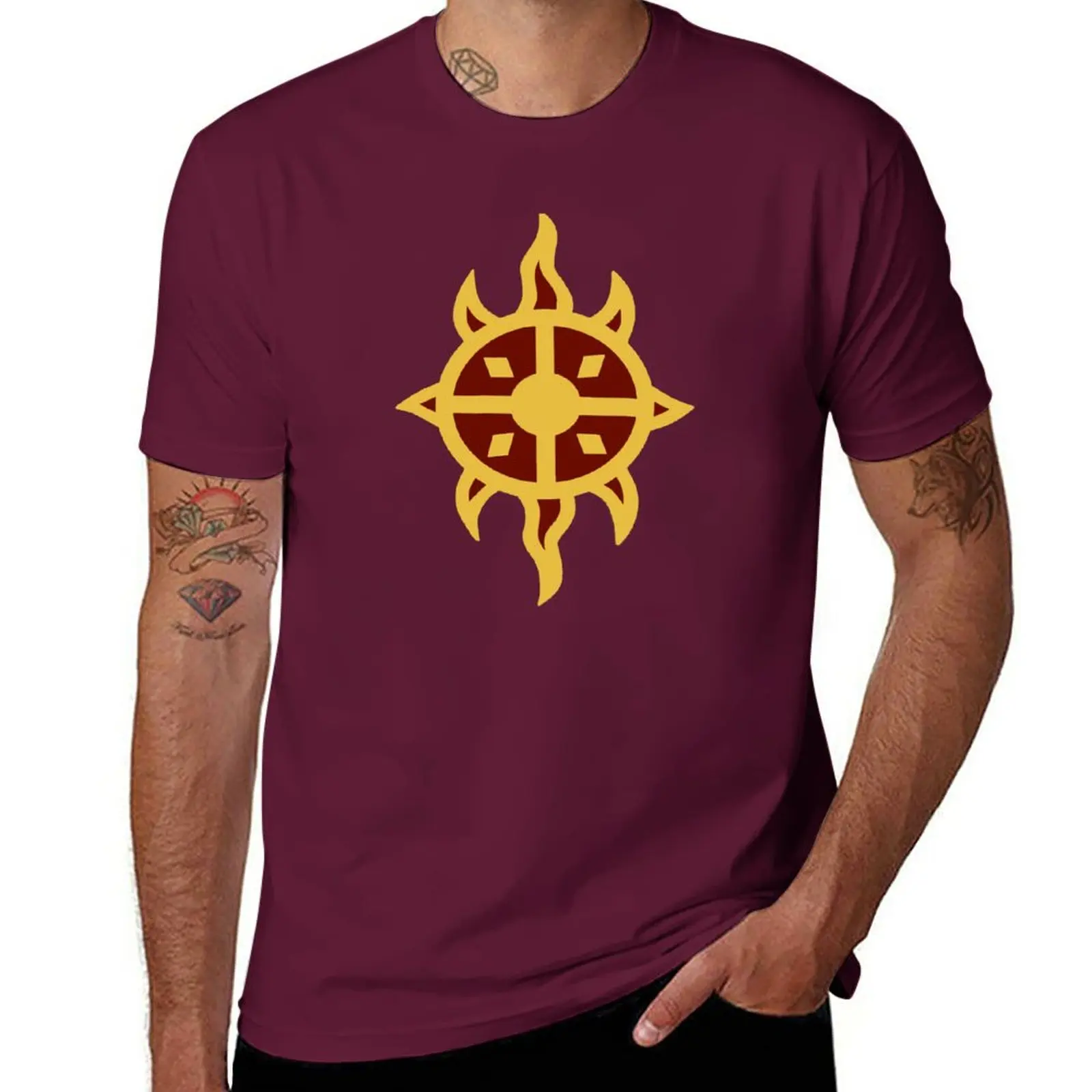 

New Dawnguard T-Shirt customized t shirts Short sleeve tee hippie clothes graphics t shirt mens graphic t-shirts anime