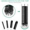 10pcs Premium 304 Stainless Steel Bottle Brushes with Angled Bristles - Reusable, Hard, and Durable Cleaning Brushes for Digital 4