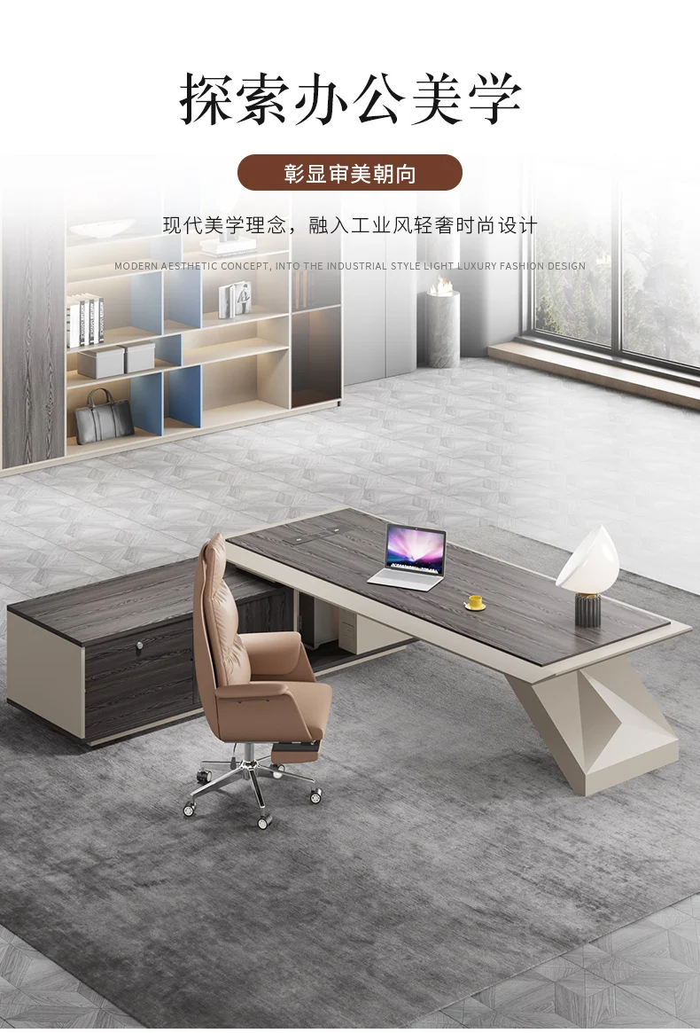 Description Picture 5 of itemWork Writing Executive Desk Corner Wall Music Studio Drafting Table Meeting Appoint Long Desk Schreibtisch Italian Furniture