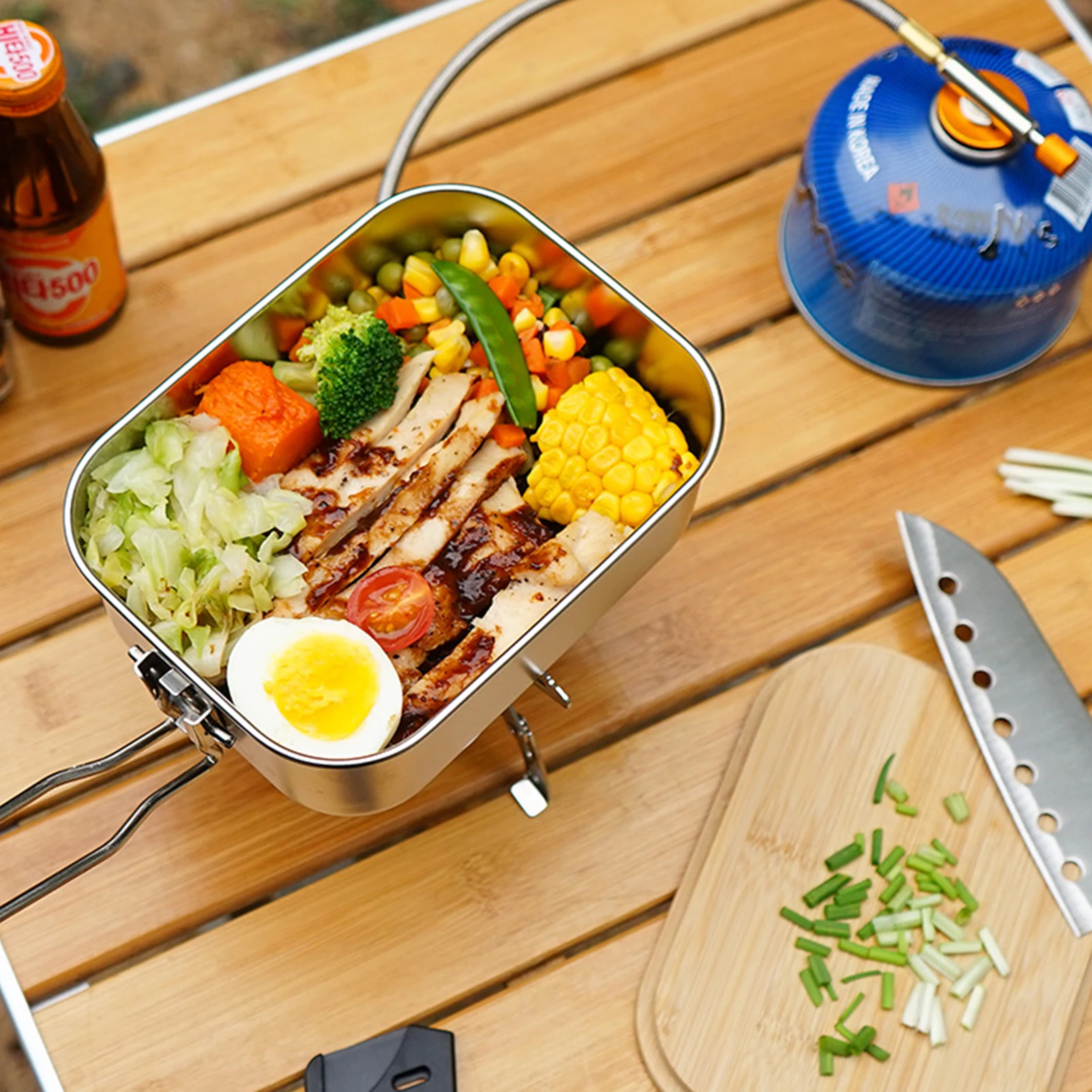 Go Camping! Series: Bento Lunch Box Set