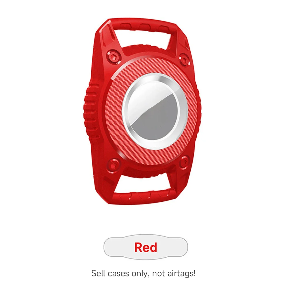 Waterproof Airtag Holder Case with Keychain - Durable TPU Full Protection