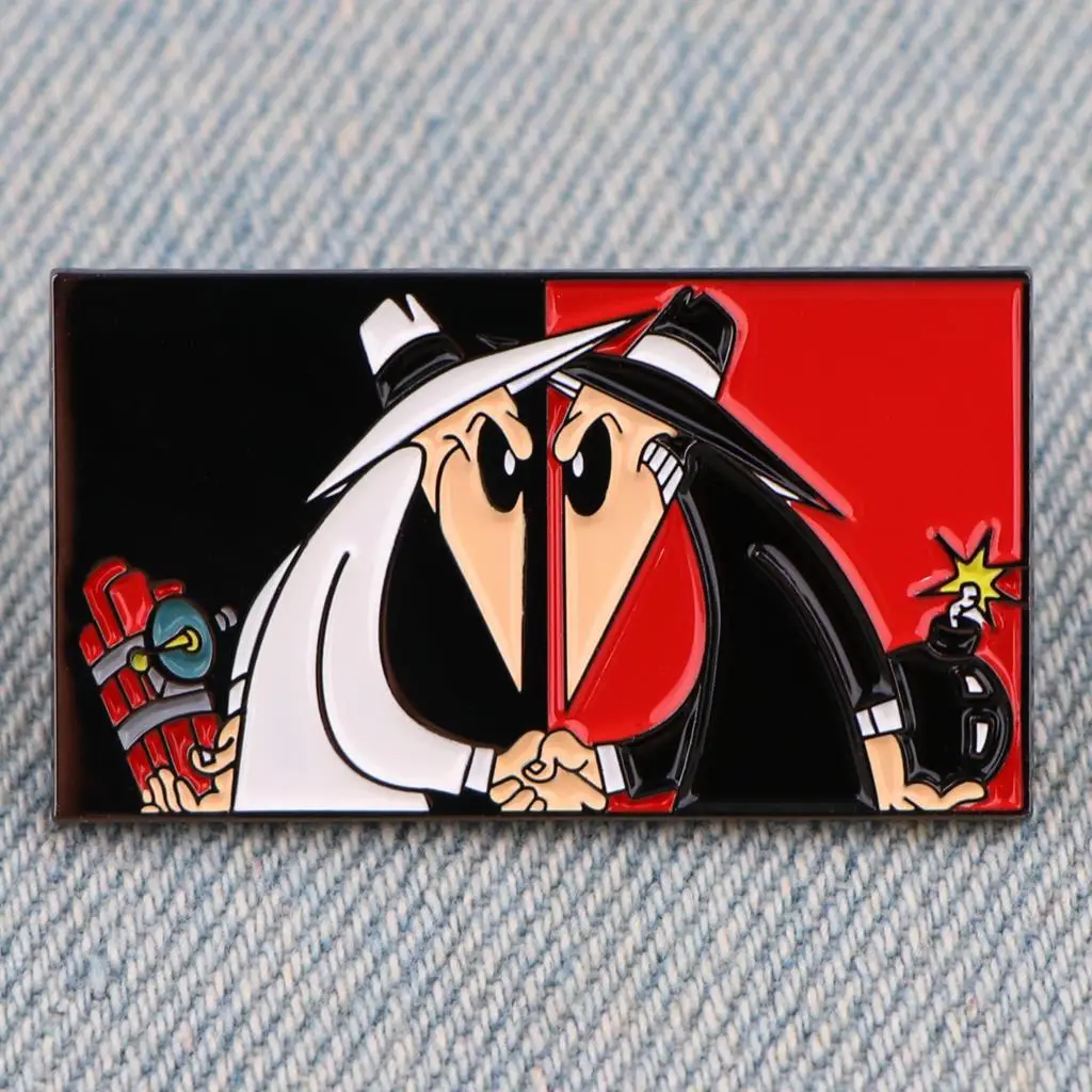 

Шпионские милые эмалевые значки на булавке, броши для мужчин, булавки на лацкан для рюкзака, модные ювелирные изделия, аксессуары, подарки