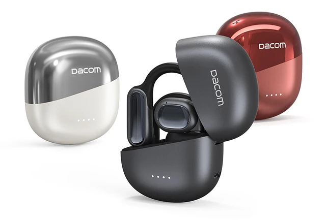 DACOM-Écouteurs Bluetooth sans fil avec suppression du bruit, casque TWS  Super Bass, écouteurs ouverts avec micro pour touristes, Type-C  BluetUnvétérans wn 5.3 - AliExpress