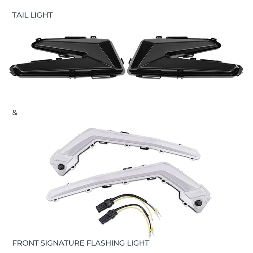 

X3 Rear Tail Lights UTV Front Signal Lights Tail Lamps Turning Light For Can Am Maverick X3 900 MAX Turbo R XRC XDS 2017-2023