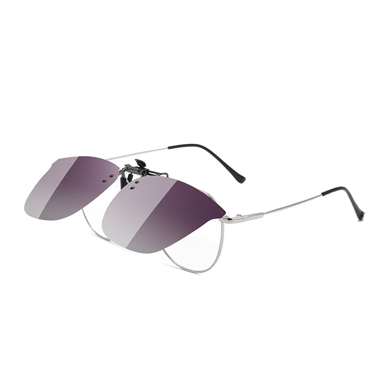 

New Clip-on Polarizing Sunglasses Drive Up Fishing Lens Ultralight Glasses