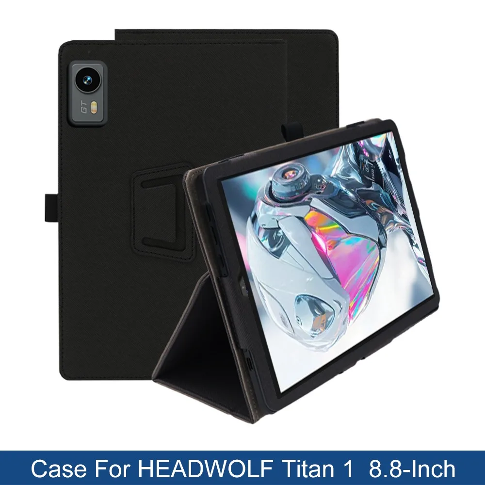 Premium  Case with Stand, Pencil Holder & Wrist Strap - PU Full Protection