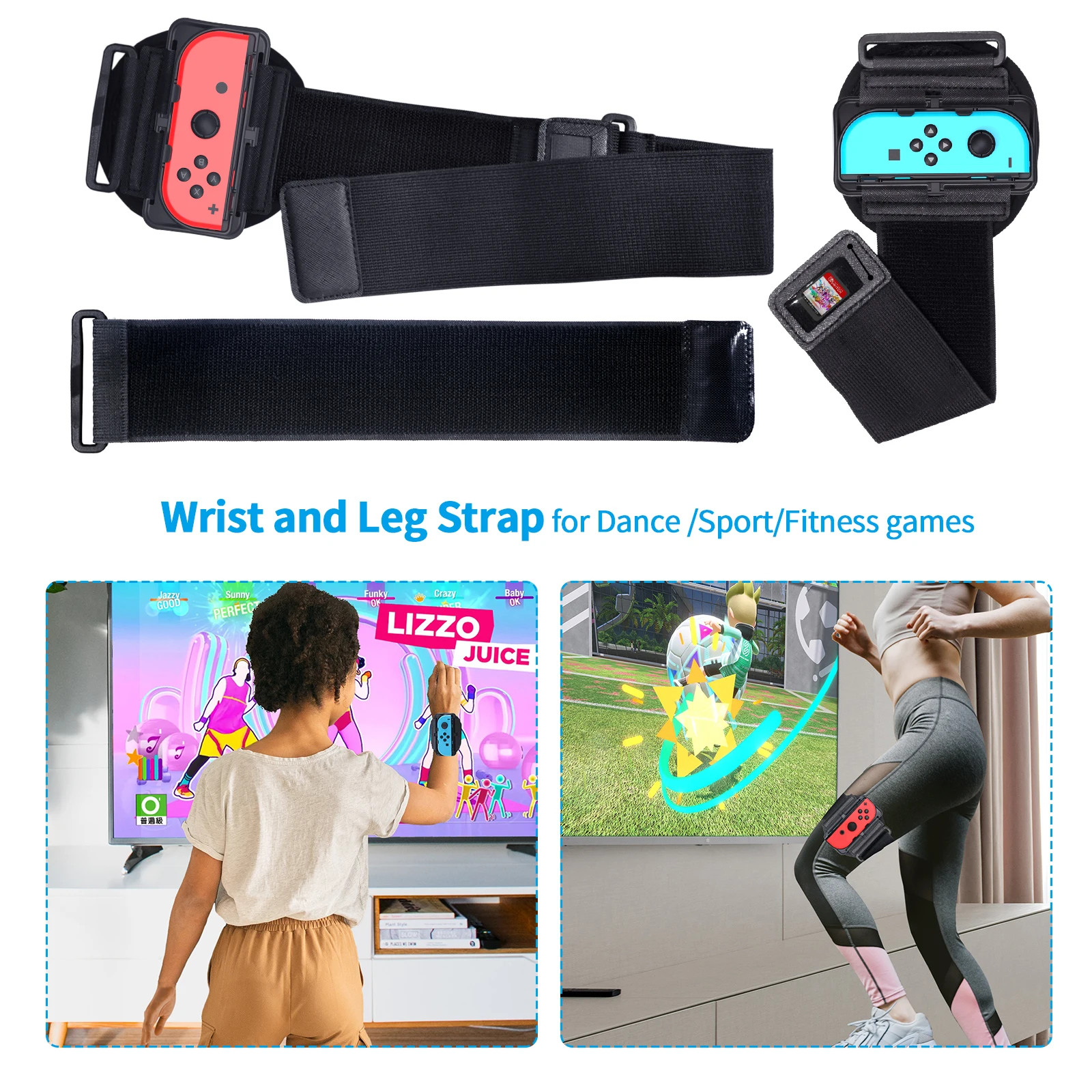 10-in-1 Sports Suit for Nintendo Switch,Including Handle,Steering Wheel Handle,Sky Sword Charging Seat,Small Handle Wrist Strap
