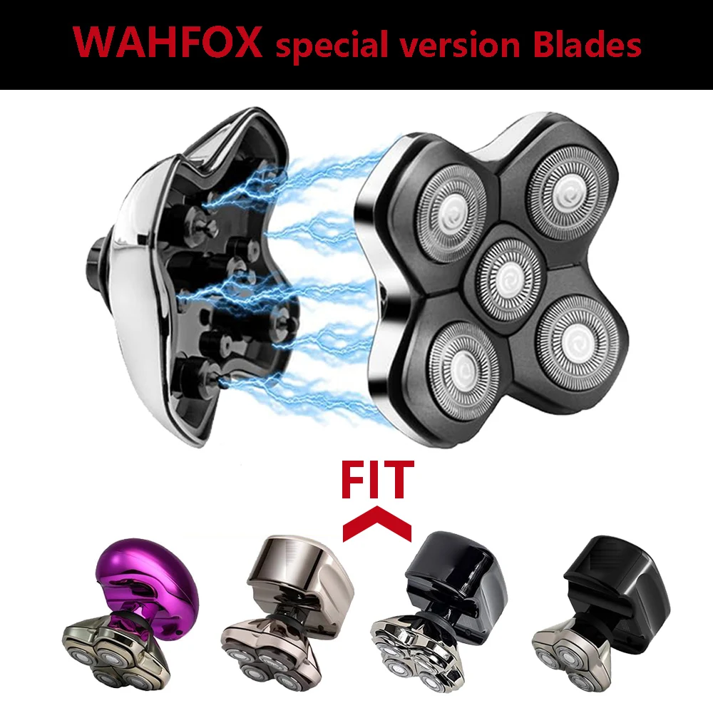 Replacement Shaver Heads For Skull Shaver Pitbull Electric Shaver_voghion.com