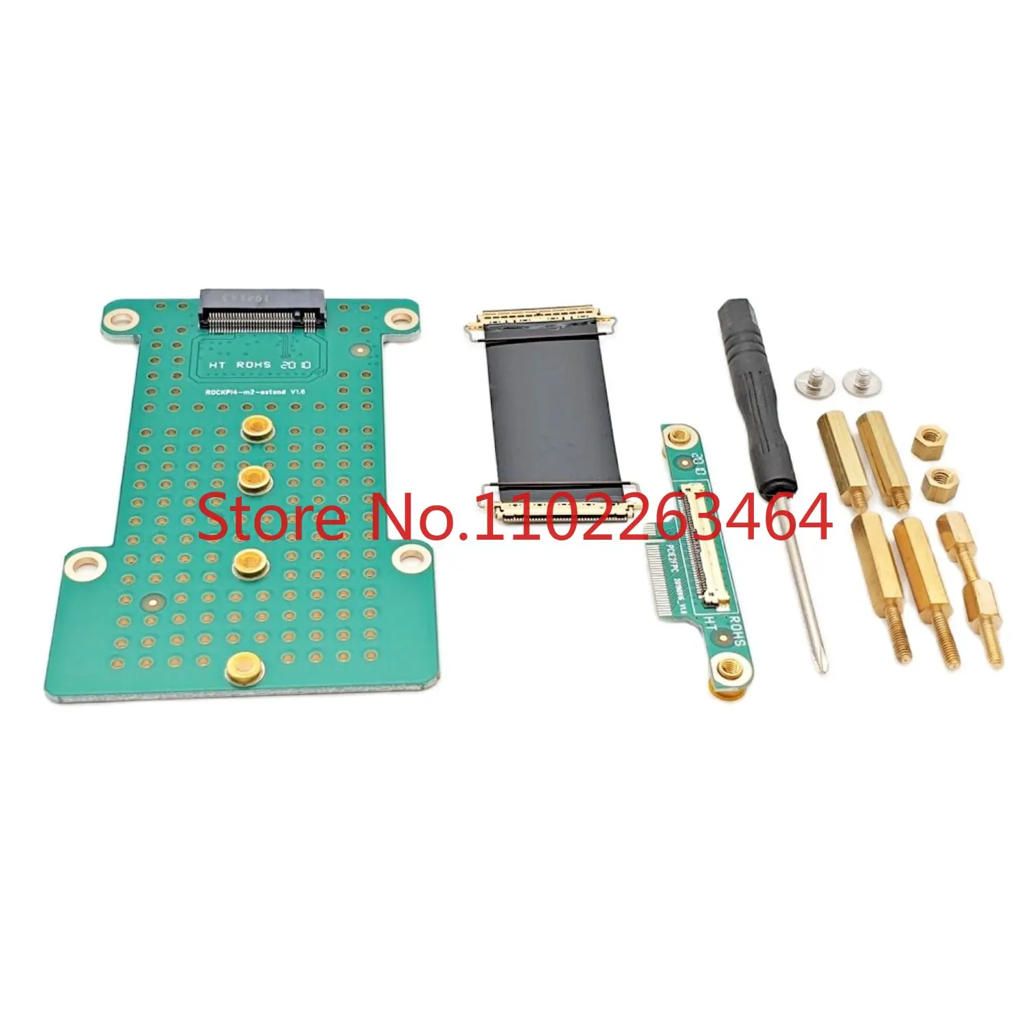 

RK3399 RADXA ROCK Pi 4 development board dedicated V1.6 version M.2 extended version steering board