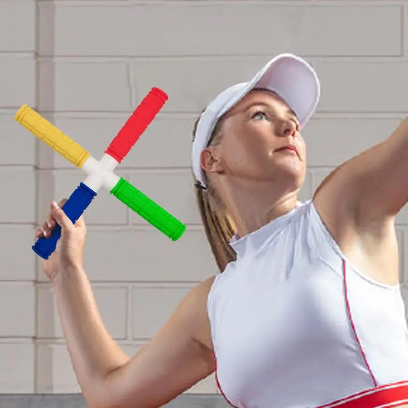 Reaction Training Four-Head Stick Exercise Equipment hand-eye coordination Improve Speed and Agility for All Ages Athletes