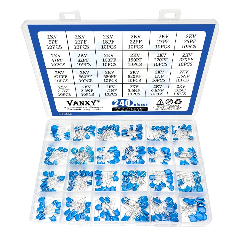 20pcs High voltage Ceramic Capacitor 2KV 15PF-10NF ceramic capacitor