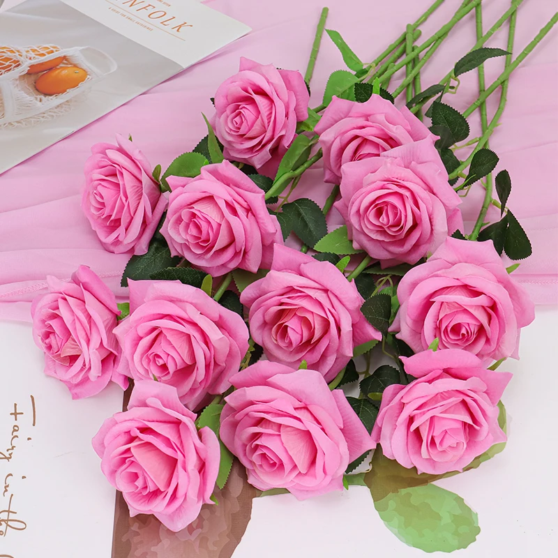 Small Roses Artificial Flowers  Flowers Mini Roses Decoration - 12pcs/lot  Mini - Aliexpress