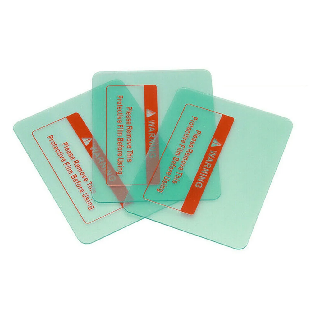 

10 шт. сменная прозрачная крышка для сварки объектива защитный лист для ПК пластины 115 мм X 90 мм для электрической сварки 10 * защитная пластина