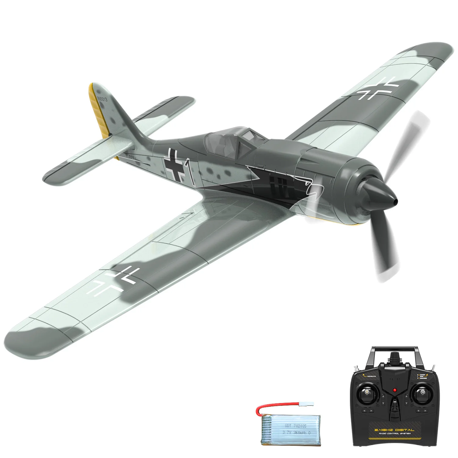 Avion RC de chasse Xpilot avec stabilisation et retour automatique