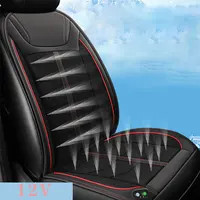 CarAir Conditioner Suction DC12V Summer Cooling Winter Heating Seat Cushion Blowing Ventilation Auto Start Stop Pat Car Interior 5
