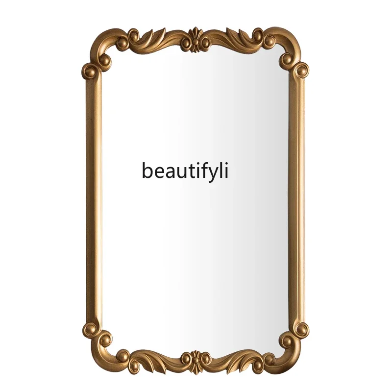 

Nordic Whole Body Dressing Table Mini and Simple Makeup Carved Floor Full-Length Mirror