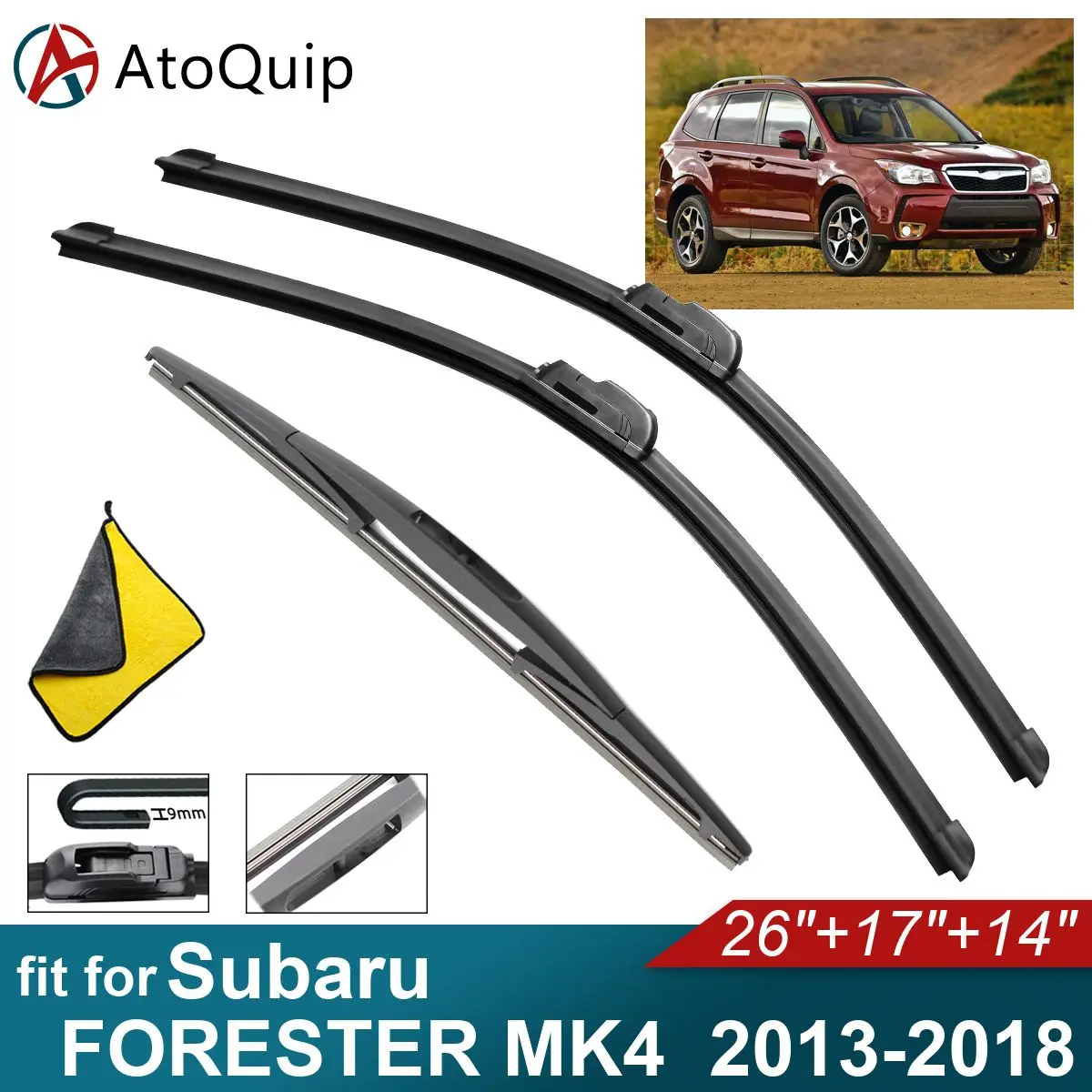 

Задние щетки стеклоочистителя для Subaru FORESTER MK4