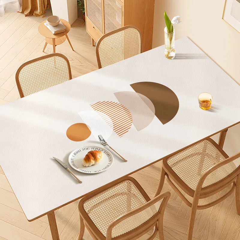 

AS1405 PVC tablecloth modern simple household fresh waterproof oil Nordic ins tablecloth tea table hotel table cloth