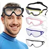 Flat Light Swimming Goggles Anti-fog Snorkeling Diving Swim Eyewear Waterproof Big Frame Glasses Men Women Swimming Accessories 6