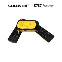 SOLOVOX K787 Forever DVB-S2X Спутниковая ТВ-приставка поддерживает 1080P Full HD H.265 HEVC декодирование USB 2.0 Информирование 2 шт. RCU — изображение 2
