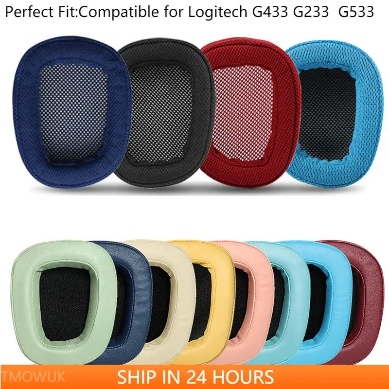 Cover Di Ricambio Per Cuffie Auricolari Per Logitech G433 G233 G Pro Cuscinetti Per Cuffie Con Cuscino Per Cuffie
